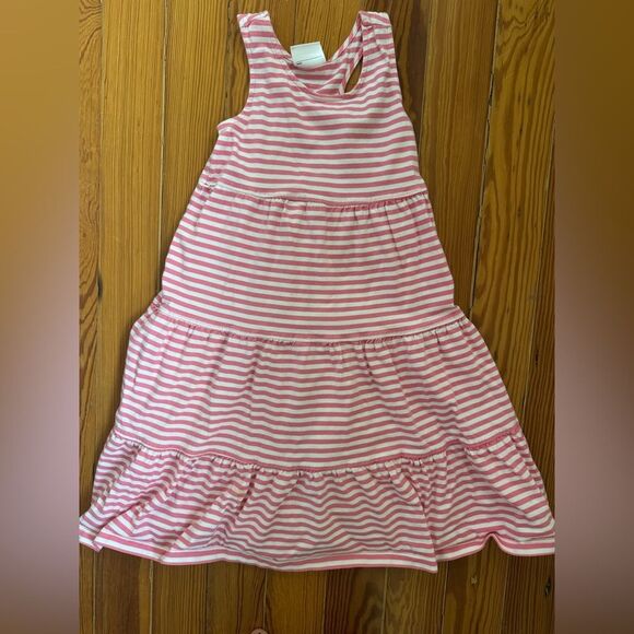 Hanna Andersson Pink Striped Dress - Picture 1 of 3